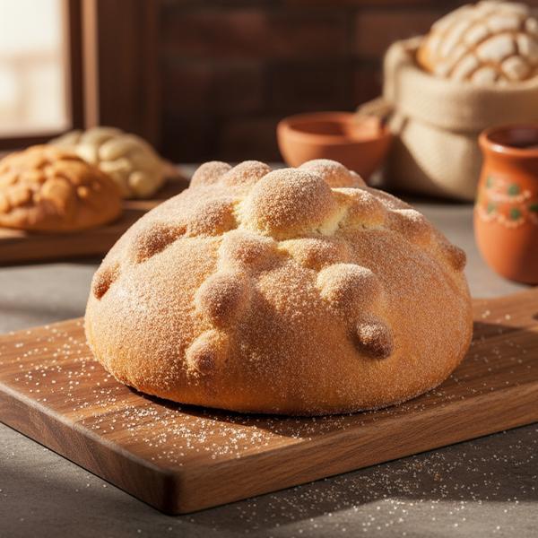 Pan de muerto tradicional
