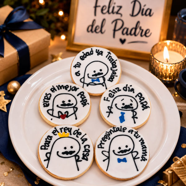 Galletas del Día del Padre